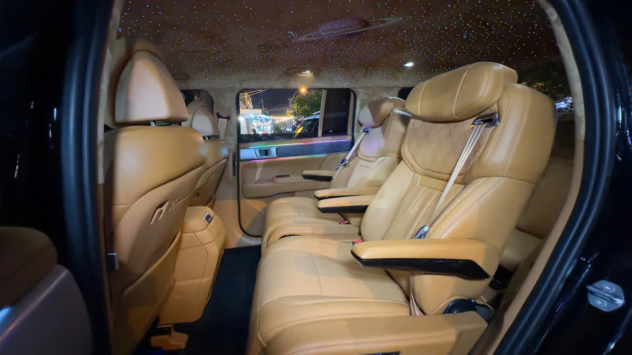 Bọc ghế Hyundai Santafe 2024